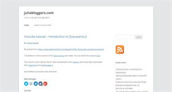 Desktop Screenshot of juliabloggers.com